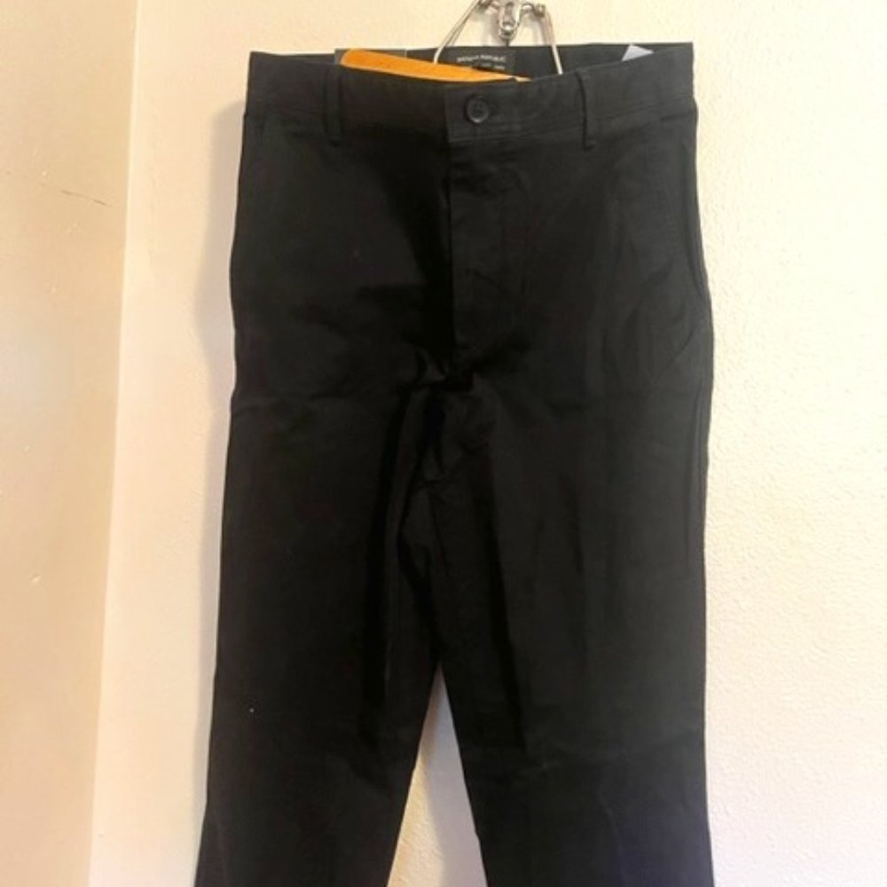 NWT, size 6 black chino pants from Banana Republic